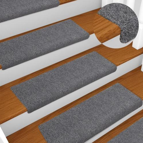 Trapmatten 15 stuks Lichtgrijs - tweedekansje - 41% Korting!, Huis en Inrichting, Stoffering | Vloerbedekking, Grijs, Nieuw, Ophalen of Verzenden