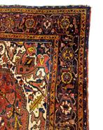 Groot Perzisch tapijt wollen vloerkleed handgeknoop iran, Bruin, 200 cm of meer, Ophalen of Verzenden, Zo goed als nieuw