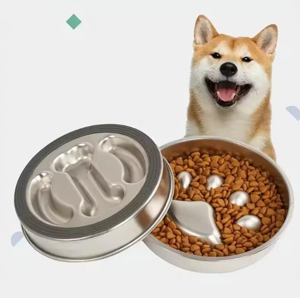 Verhoogde Roestvrijstalen Voerbak Hond en Kat –Ergonomisch A, Dieren en Toebehoren, Hondenvoerbakken en Drinkbakken, Nieuw, Verzenden