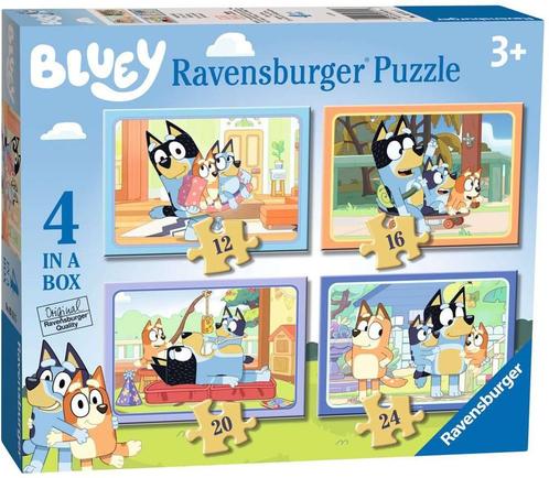 Bluey Puzzel (4 in 1) | Ravensburger - Puzzels, Kinderen en Baby's, Speelgoed | Kinderpuzzels, Nieuw, Verzenden