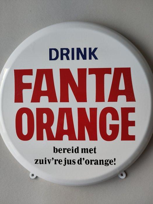 Fanta - Emaille bord - Emaille, Antiek en Kunst, Antiek | Wandborden en Tegels