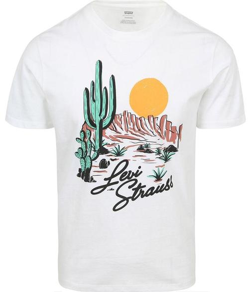 Levis T-Shirt Graphic Heritage White maat M Heren, Kleding | Heren, T-shirts, Wit, Nieuw, Maat 48/50 (M), Verzenden
