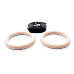 Muscle Power Houten Crossfit Ringen / Turnringen Set, Sport en Fitness, Fitnessmaterialen, Verzenden, Nieuw