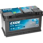 Exide EFB 12V 75Ah - Loodzuur - Startaccu - EL752, Nieuw