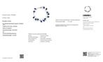 Armband - 18 karaat Witgoud - 25.24ct. tw. Saffier - Diamant, Nieuw