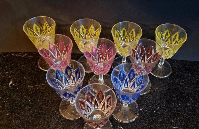 VCM REIMS - Wijnglas (10) - Kristal, Antiek en Kunst, Antiek | Meubels | Tafels