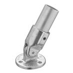 Buiskoppeling Scharniervoet Rond Ø 48 mm Aluminium, Verzenden, Nieuw