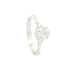Ring - 18 karaat Witgoud - 0.40ct. tw. Diamant (Natuurlijk), Nieuw
