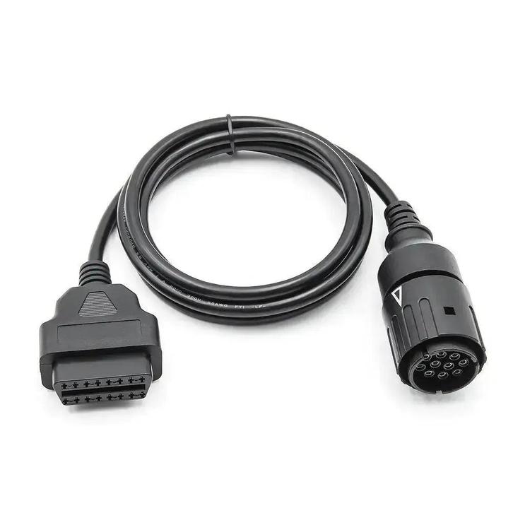 BMW 10-pins OBD – 16-pins OBD2 Verloopkabel | Motorfiets, Auto diversen, Autogereedschap, Nieuw, Verzenden