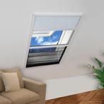 vidaXL Raamhor plissé met verduistering 60x80 cm aluminium, Verzenden, Nieuw, Zwart