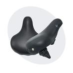 Voltano Drifter Fietszadel 2.0 - Zwart Zadel, Verzenden, Nieuw