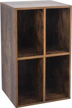 2dekans | VDD Vinyl Wish - Platenkast - Bruin - 74.5x37x44.5, Huis en Inrichting, Ophalen of Verzenden, Zo goed als nieuw