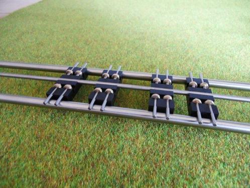 Unknown H0 - Model treinbevestiging (1) - Rollenbank -, Hobby en Vrije tijd, Modeltreinen | H0