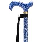 MultiMotion Premium wandelstok - volledige blauwe Paisley pr, Ophalen of Verzenden, Nieuw