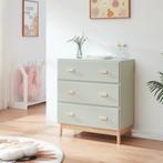 Luiercommode Sarievn met verschoonunit 100x80x53 cm mintgroe, Huis en Inrichting, Kasten | Dressoirs, Verzenden, Nieuw