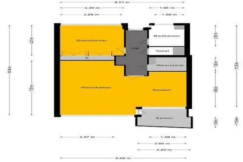 Appartement Kruiskade in Rotterdam, Huizen en Kamers, Huizen te huur, Via bemiddelaar, Rotterdam, Appartement