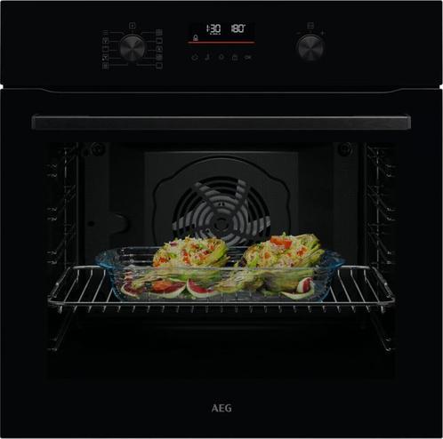 AEG OU5PB40SK inbouw oven - zwart, Witgoed en Apparatuur, Ovens, Inbouw, Hete lucht, Nieuw, Oven met grill, 45 tot 60 cm, 45 tot 60 cm
