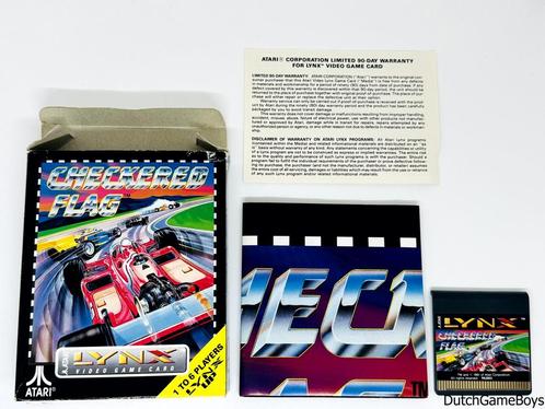 Atari Lynx - Checkered Flag, Spelcomputers en Games, Games | Atari, Gebruikt, Verzenden