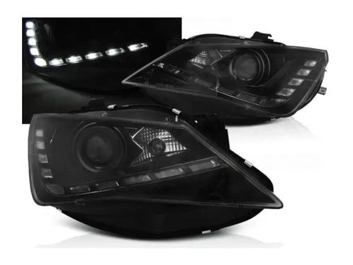 Seat Ibiza 6J Black LED koplamp units, Auto-onderdelen, Verlichting, Nieuw, Seat, Verzenden