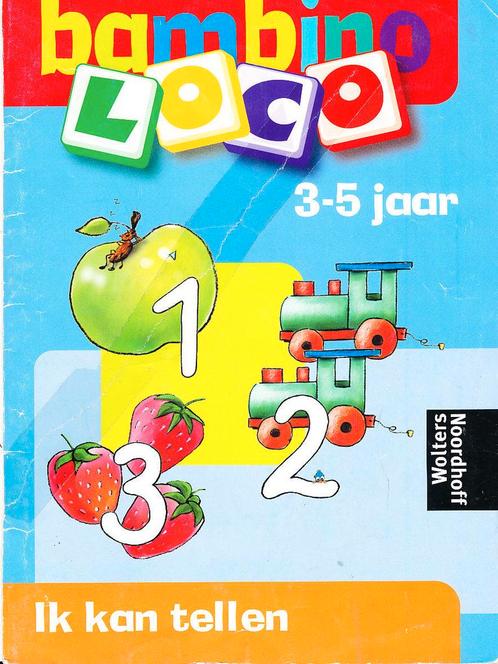 Bambino Loco Ik kan tellen (3-5 jaar), Boeken, Schoolboeken, Nieuw, Verzenden