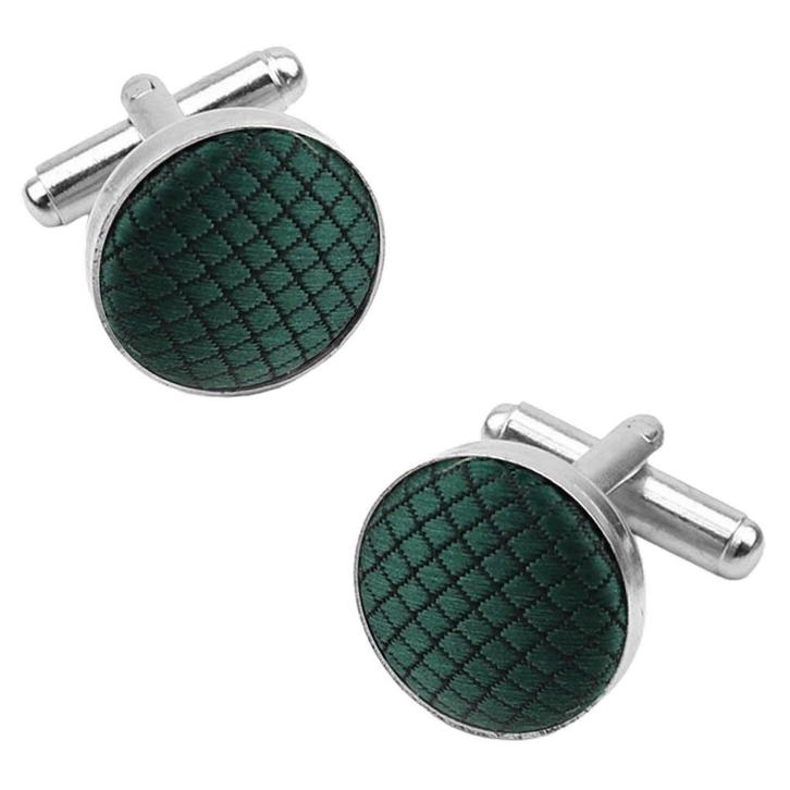 Fako Bijoux - Manchetknopen - Staal & Ruit - Ø 16mm -, Sieraden, Tassen en Uiterlijk, Manchetknopen, Verzenden