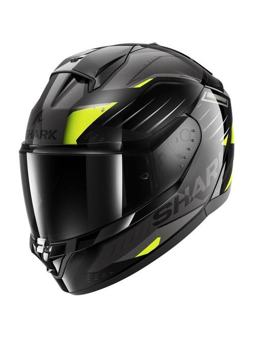 Shark Ridill 2 Bersek - Geel, Motoren, Kleding | Motorhelmen, L, Shark, Integraalhelm, Verzenden