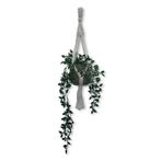 Plantenhanger Funky Gebroken Wit - Katoen - Macramé -, Ophalen of Verzenden, Nieuw