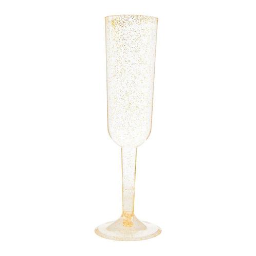 Champagneglazen Goud 4st, Hobby en Vrije tijd, Feestartikelen, Nieuw, Verzenden