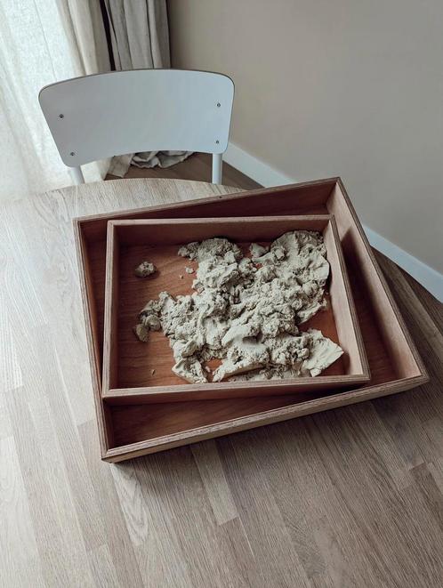 Grennn - Houten Sensory Speelbak 30x40 (klein), Kinderen en Baby's, Speelgoed | Overig