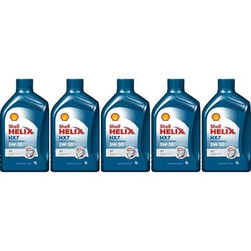 Shell Aanbieding: 5 X Helix Hx7 Professional Af 5W30 1L, Auto diversen, Onderhoudsmiddelen, Verzenden