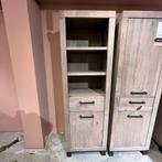 Hevano Boekenkast 1 Deur 1 La Moose - Pronto Wonen, Huis en Inrichting, Eikenhout, Nieuw, Modern, 50 tot 100 cm