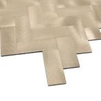 Zelfklevend Mozaiek Visgraat Goud, Ophalen of Verzenden, Nieuw