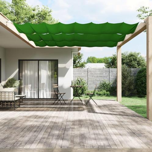vidaXL Luifel verticaal 140x360 cm oxford stof lichtgroen, Tuin en Terras, Zonneschermen, Nieuw, Verzenden