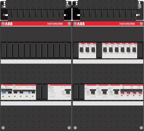 ABB Hafonorm PV-WP-Groepenkast | HS 40A - 9 groepen 4 x ALS, Doe-het-zelf en Verbouw, Elektra en Kabels, Nieuw, Ophalen of Verzenden