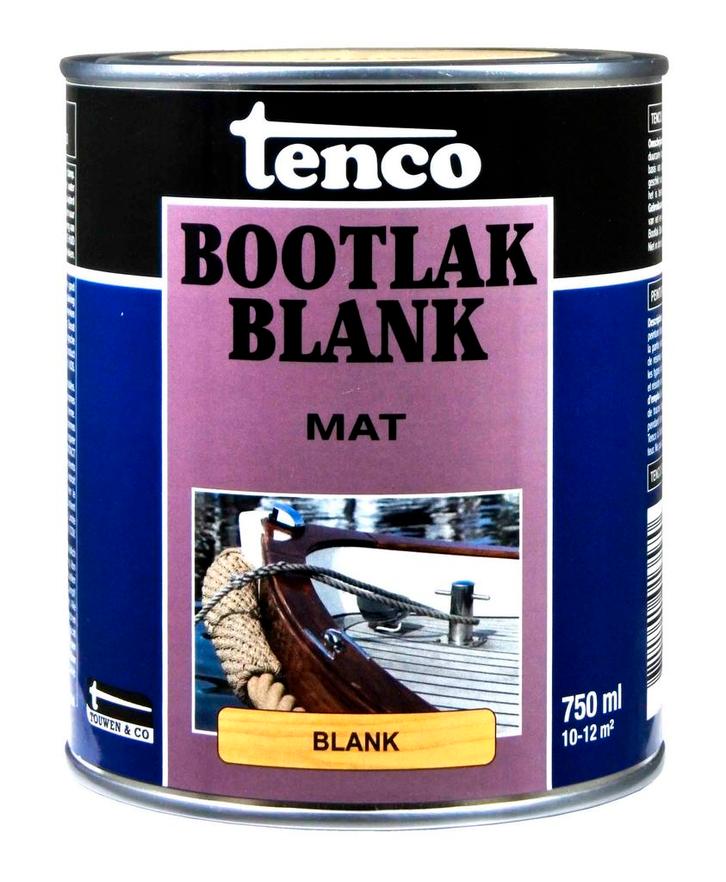 Tenco bootlak blank mat 750 ml, Watersport en Boten, Accessoires en Onderhoud, Nieuw, Verzenden