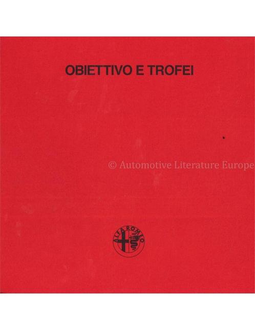 ALFA ROMEO OBIETTIVO E TROFEI, 20 SCULPTURE PER 10.000, Boeken, Auto's | Boeken, Alfa Romeo