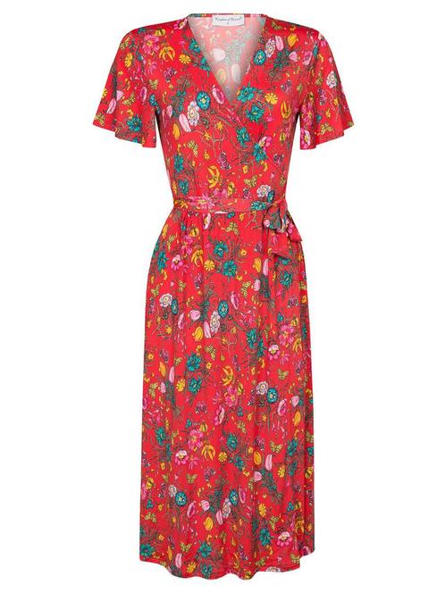 Jurk Overslag Madelon M (38), Kleding | Dames, Jurken, Verzenden