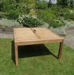 Selena dining tuintafel 160x160xH79 cm teak, Tuin en Terras, Tuintafels, Ophalen of Verzenden, Nieuw, Teakhout