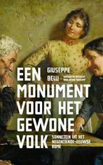 Een Monument Voor Het Gewone Volk | 9789025310776 | Belli, G, Ophalen of Verzenden, Nieuw, Belli, Giusseppi