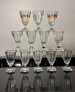 Montcenis / Vôneche - Drinkglas (12) - Kristal, Antiek en Kunst