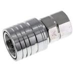 Stalen DN 25 Hydraulische Koppeling Snelkoppeling M30x1.5, Verzenden, Nieuw
