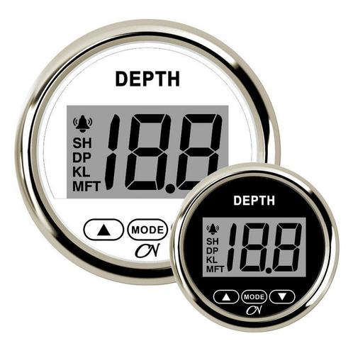CN Dieptemeter met Spiegeltransducer 12V-Zwart, Watersport en Boten, Bootonderdelen, Nieuw, Ophalen of Verzenden