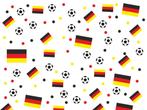 Tafelkleed EK/WK Voetbal Duitsland 180 x 140 cm, Nieuw, Verzenden