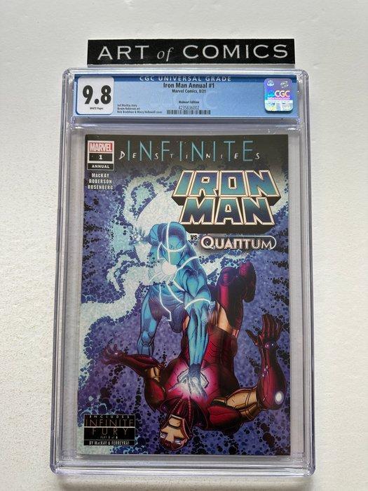 Iron Man Annual #1 - Rare Walmart Variant - CGC 9.8 -, Boeken, Strips | Comics