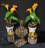 Art Deco Toiletset - Val Saint Lambert - Kristal - Carafe, Antiek en Kunst