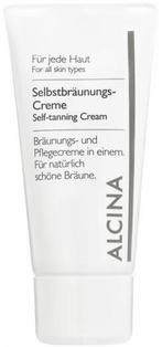 ALCINA SELF-TANNING CREAM ZELFBRUINER TUBE 50 ML, Verzenden, Nieuw