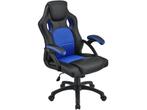 Veiling - Racing Bureaustoel / Gamestoel Montreal - Blauw, Huis en Inrichting, Bureaustoelen, Nieuw