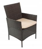 Comfortabele Rotan Tuinset met Kussens - 2 Stoelen, 1 Ban..., Ophalen of Verzenden, Nieuw