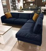 Hoekbank Alverna - hoekbanken - Blauw, Huis en Inrichting, Banken | Sofa's en Chaises Longues, Nieuw, Stof