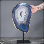 Prachtige natuurlijke agaat op standaard, Brazilië- 4918.23, Verzamelen, Mineralen en Fossielen